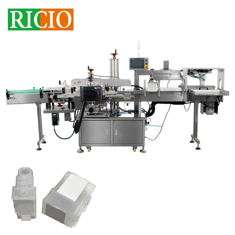 Double Side Labeling Machine plus Printer