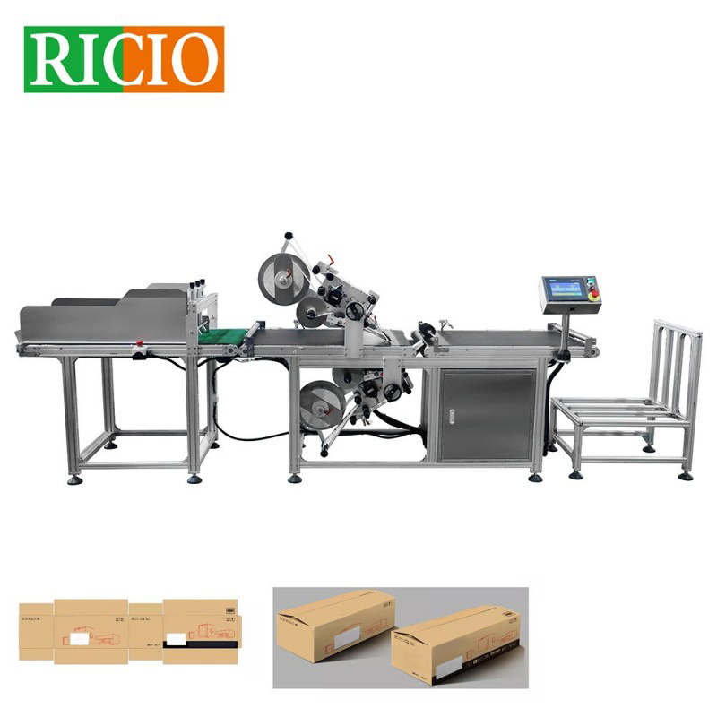 Automatic Paging Box Labeling Machine