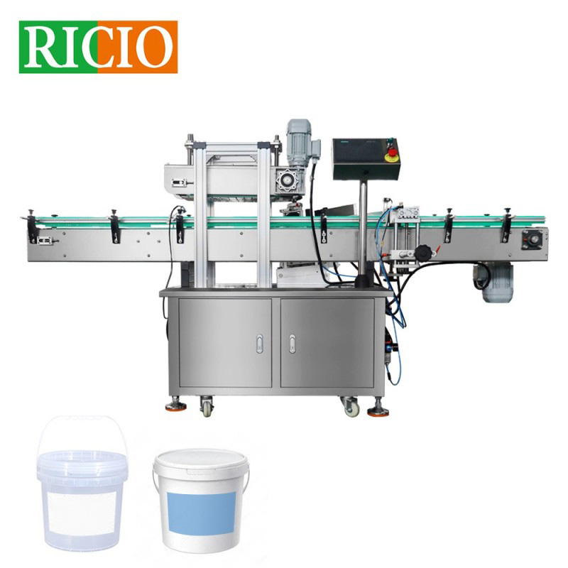 Automatic Conical Pail Labeling Machine