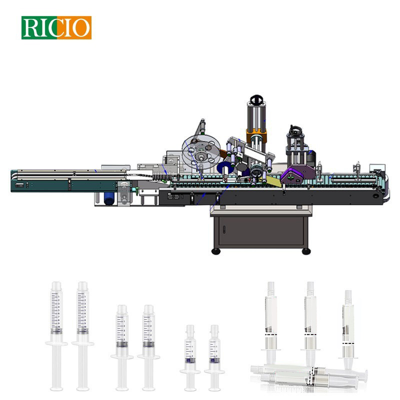 Automatic Horizontal Syringe Labeling Machine